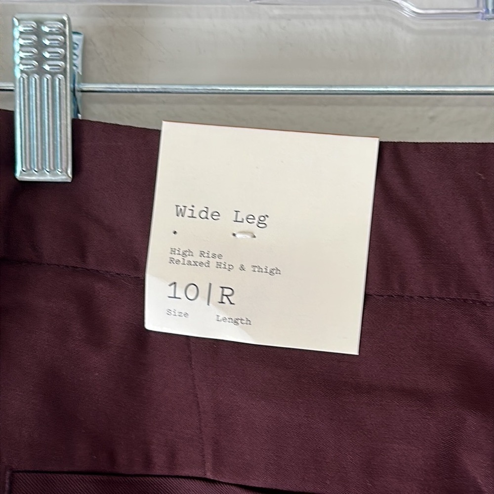 Women's Size 10 | R Wide Leg High Rise A New Day Pants - Picture 3 of 5